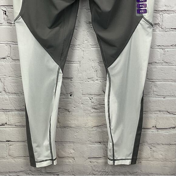 Active Life Leggings Women's Size XXL Gray/White Activewear Workout Exercise NWT - Picture 11 of 12